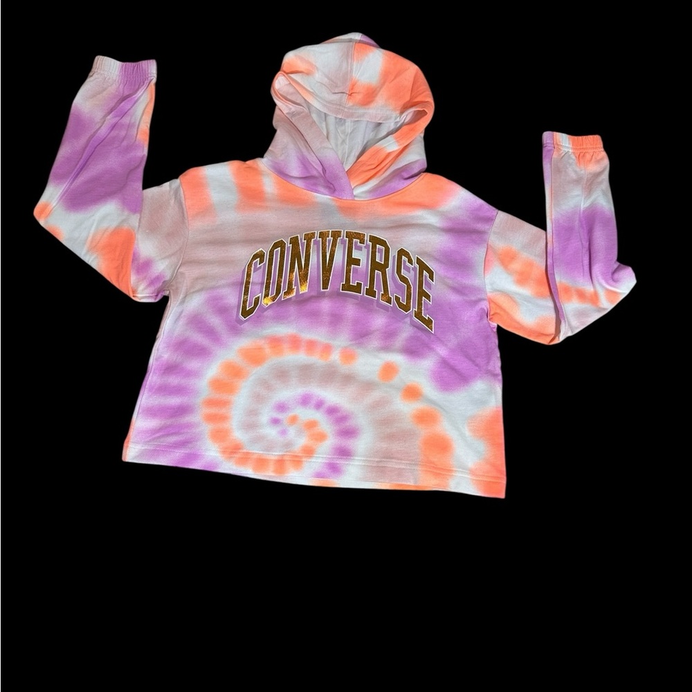 Converse Kids Colorful Tie-Dye Hoodie Medium